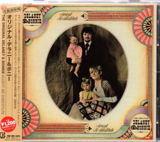 DELANEY & BONNIE - ACCEPT NO SUBSTITUTE - CD