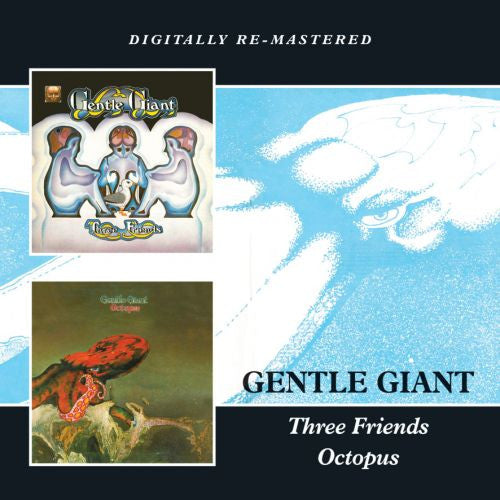GENTLE GIANT - THREE FRIENDS + OCTOPUS : REMASTERED 2CD - CD