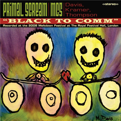 PRIMAL SCREAM & MC5 - BLACK TO COMM : LIVE AT ROYAL 2CD + DVD - CD