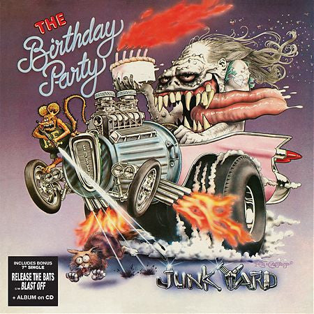 BIRTHDAY PARTY - JUNKYARD : WITH BONUS 7" + CD COPY - LP