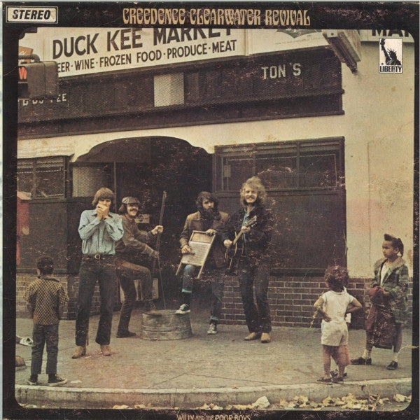 CREEDENCE CLEARWATER REVIVAL - WILLY & THE POOR BOYS (AUST.1ST PRESS) - LP