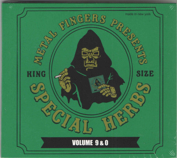 MF DOOM - SPECIAL HERBS 9 & 0 (INSTRUMENTAL) - CD
