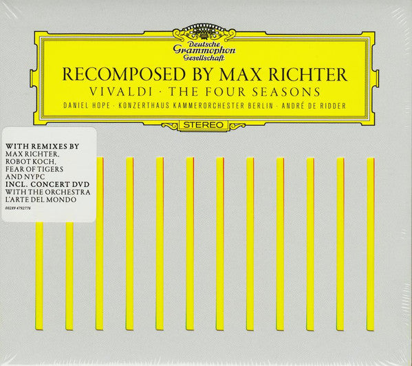 RICHTER, MAX - RECOMPOSED VIVALDI FOUR SEASONS - CD