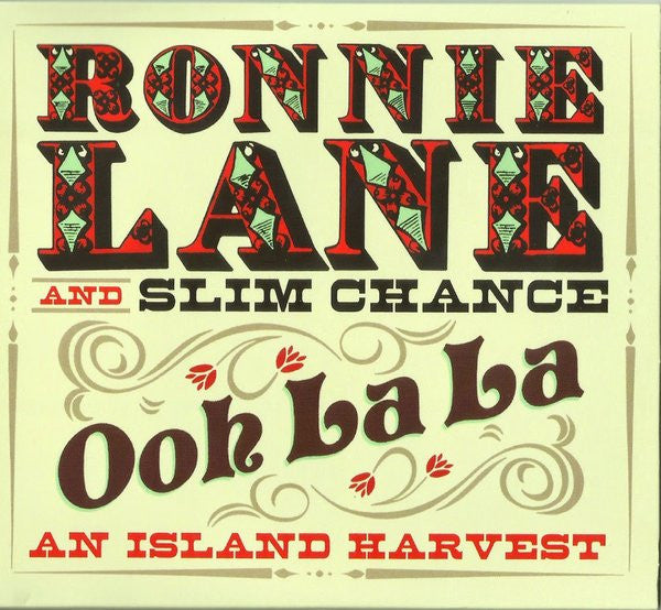 LANE, RONNIE & SLIM CHANCE - OOH LA LA : AN ISLAND HARVEST (2CD) - CD