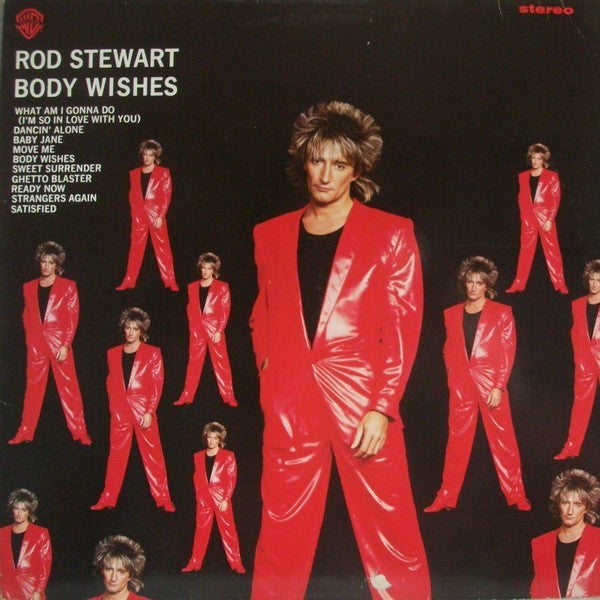 STEWART, ROD - BODY WISHES (UK PRESS) - LP