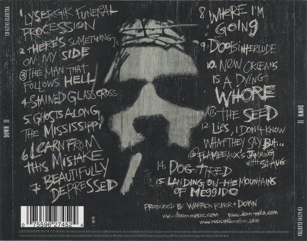 DOWN - DOWN II - CD