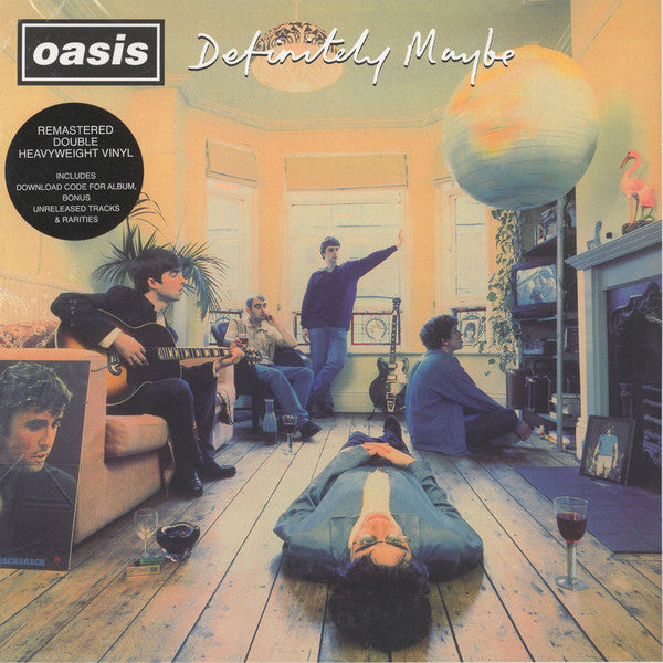 OASIS - DEFINITELY MAYBE : 2LP HQ 180-GRAM VINYL - LP