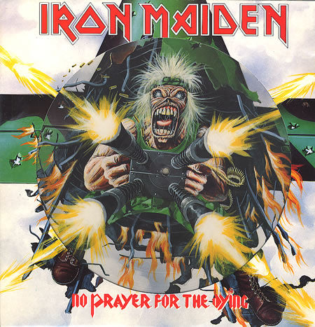 IRON MAIDEN - NO PRAYER FOR THE DYING (PICTURE DISC) - LP
