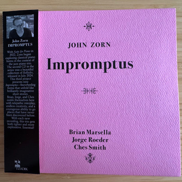 ZORN, JOHN - IMPROMPTUS - CD
