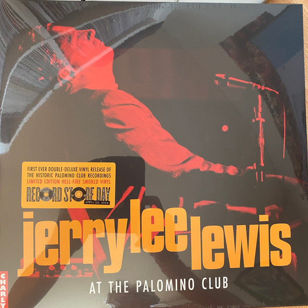 LEWIS, JERRY LEE - AT THE PALOMINO CLUB : FIERY RED SMOKE - LP