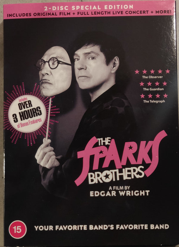 SPARKS - SPARKS BROTHERS : 2 DVD DOCO + LIVE SET! - DVD