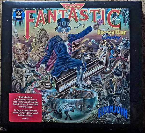 JOHN, ELTON - CAPTAIN FANTASTIC ... : 2CD DELUXE SET - CD