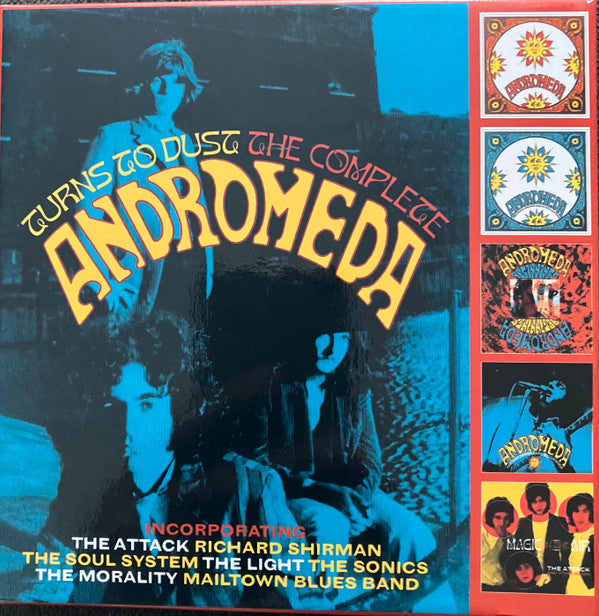 ANDROMEDA - TURNS TO DUST - COMPLETE ANDROMEDA: 5CD - CD