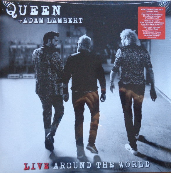 QUEEN / ADAM LAMBERT - LIVE AROUND THE WORLD : 2LP RED VINYL - LP