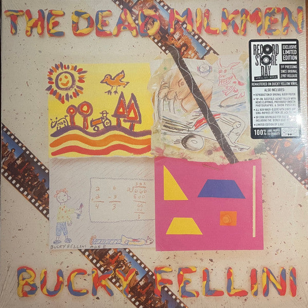 DEAD MILKMEN - BUCKY FELLINI: DUCKY YELLOW VINYL - LP