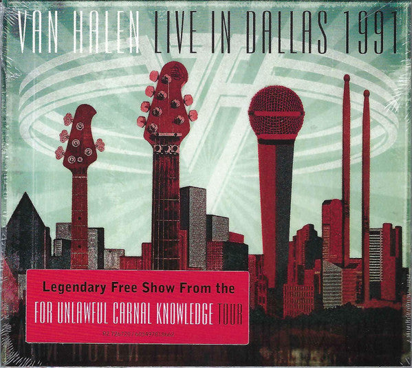VAN HALEN - LIVE IN DALLAS 1991 - CD