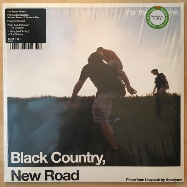 BLACK COUNTRY NEW ROAD - FOR THE FIRST TIME : BLACK VINYL - LP
