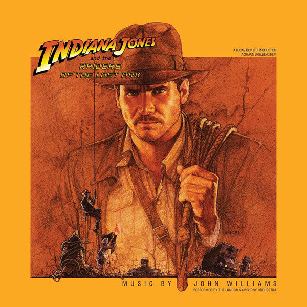 INDIANA JONES & RAIDERS OF THE LOST ARK - SOUNDTRACK : 2LP SET (180-GRAM VINYL) - LP