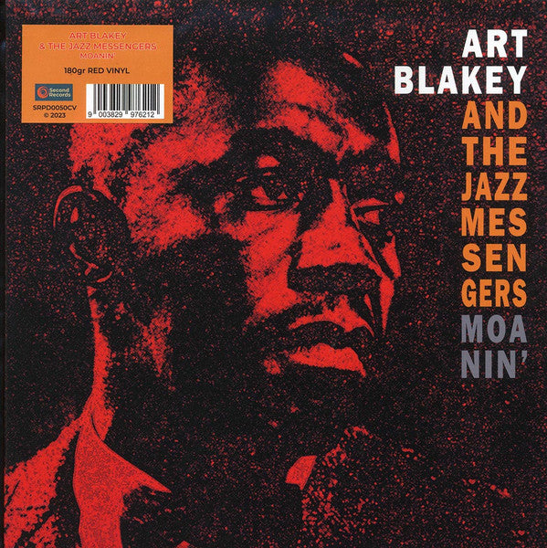 BLAKEY, ART & THE JAZZ MESSENGERS - MOANIN' : RED VINYL - LP