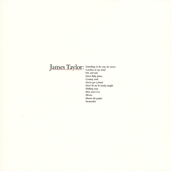 TAYLOR, JAMES - GREATEST HITS : REMASTERED - LP