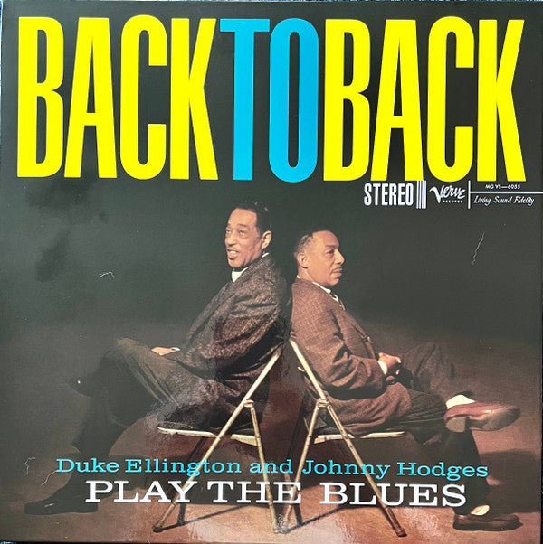 ELLINGTON, DUKE / JOHNNY HODGES - BACK TO BACK : VERVE ACOUSTIC SOUNDS - LP