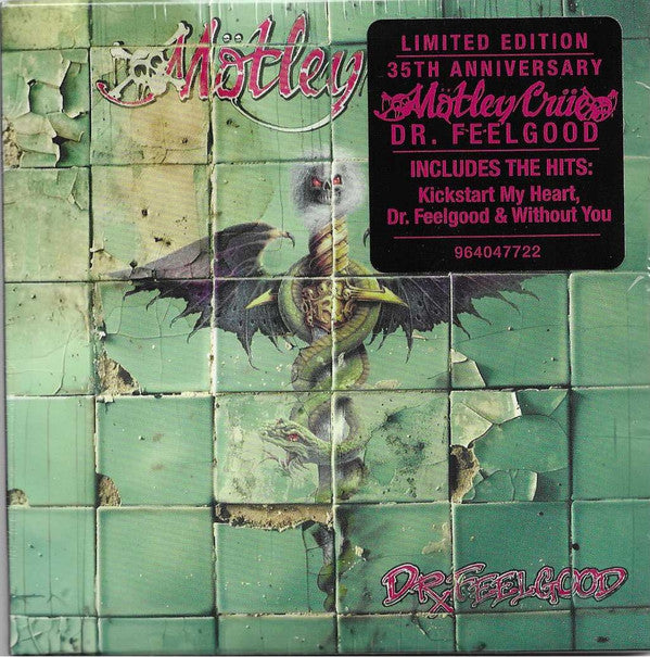 MOTLEY CRUE - DR FEELGOOD : 35TH ANNIVERSARY REMASTER - CD