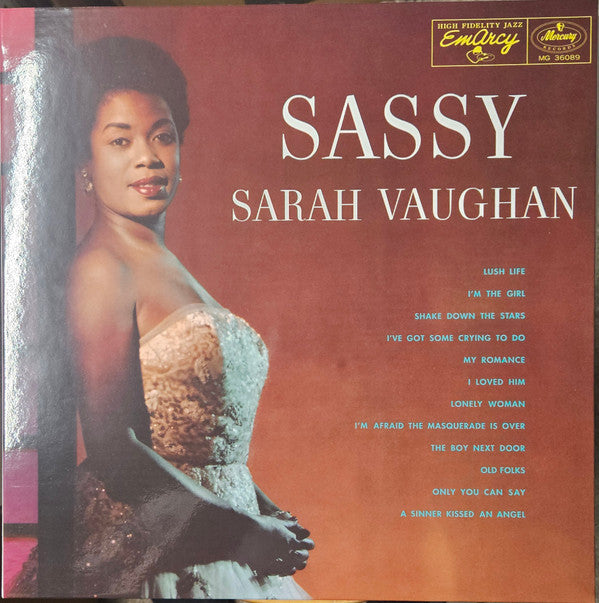 VAUGHAN, SARAH - SASSY : VERVE ACOUSTIC SOUNDS SERIES - LP