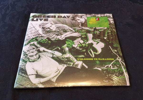 GREEN DAY - WELCOME TO PARADISE LIVE: 2LP GREEN - LP