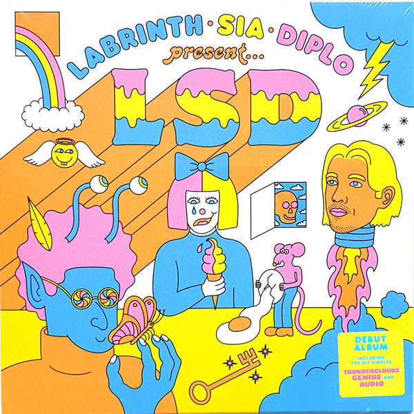 LSD (SIA, DIPLO & LABRINTH) - LABRINTH SIA & DIPLO PRESENT LSD : COLOU - LP