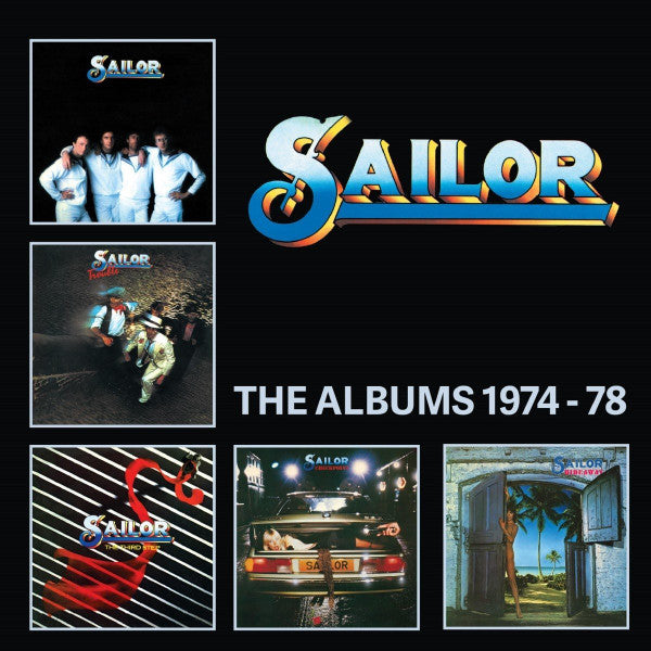 SAILOR - ALBUMS 1974-1978 : 5CD SET - CD