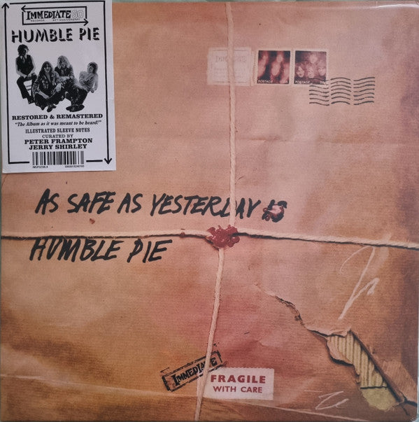 HUMBLE PIE - AS SAFE AS YESTERDAY IS : REMASTERED - LP