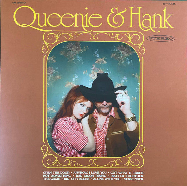 QUEENIE / HENRY WAGONS - QUEENIE & HANK (EP) : ORANGE VINYL - LP