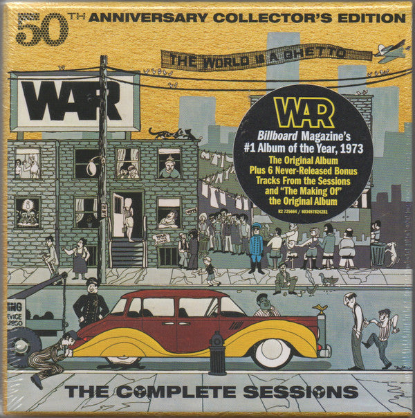 WAR - WORLD IS A GHETTO : 50TH ANNIVERSARY 4CD - CD