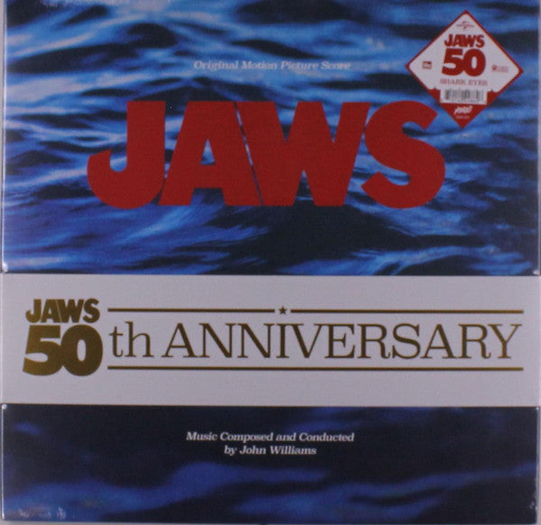 JAWS - SOUNDTRACK : WITH DIE-CUT FIN (2LP SET) - LP