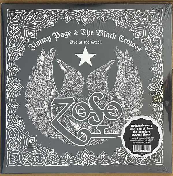 PAGE, JIMMY / BLACK CROWES - LIVE AT THE GREEK : 2025 REMASTER (2LP) - LP