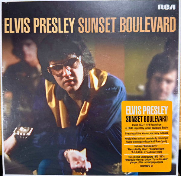 PRESLEY, ELVIS - SUNSET BOULEVARD : 5CD SET - CD