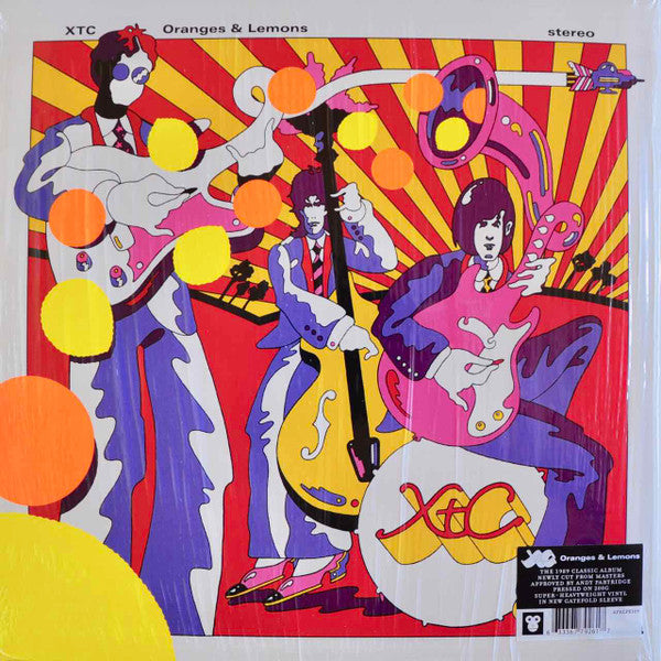 XTC - ORANGES & LEMONS: 2LP SET 200 GRAM VINYL - LP