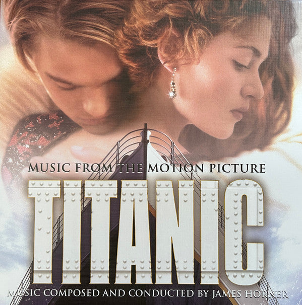 TITANIC - SOUNDTRACK : TRANSLUCENT YELLOW 2LP SET - LP
