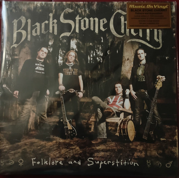 BLACK STONE CHERRY - FOLKLORE & SUPERSTITION : GREEN 2LP SET - LP