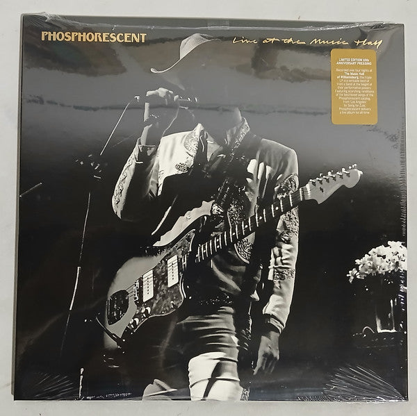 PHOSPHORESCENT - LIVE AT THE MUSIC HALL: GOLD VINYL (3LP) - LP