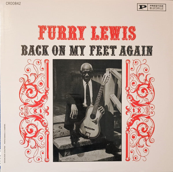 LEWIS, FURRY - BACK ON MY FEET AGAIN : BLUESVILLE ... - LP