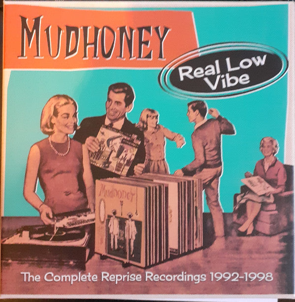 MUDHONEY - REAL LOW VIBE: REPRISE RECORDINGS - CD