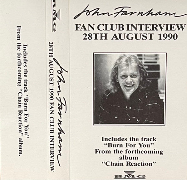 FARNHAM, JOHN - FAN CLUB INTERVIEW (CASSETTE) - CS