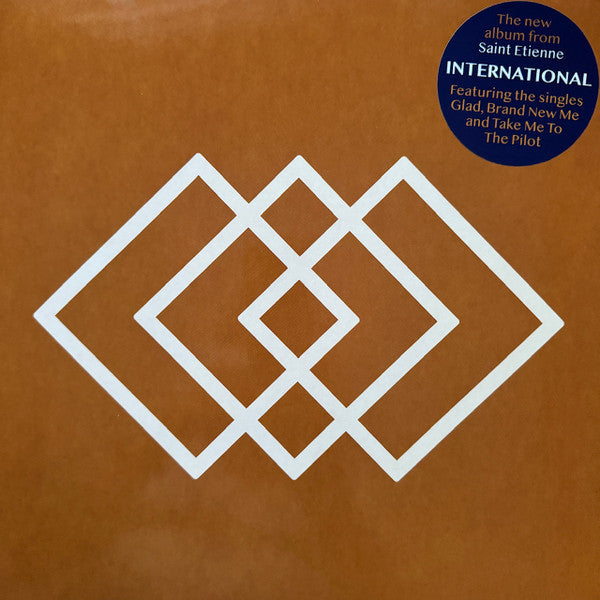 SAINT ETIENNE - INTERNATIONAL : ORANGE VINYL - LP