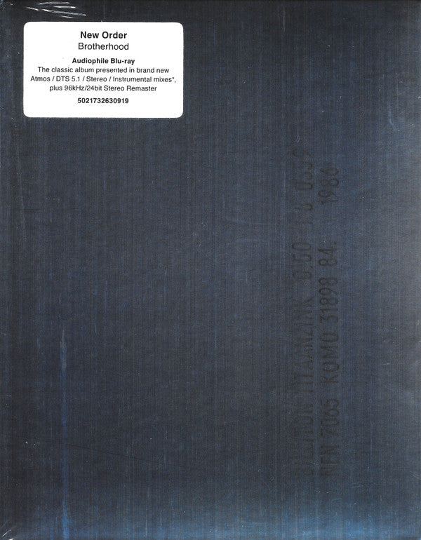 NEW ORDER - BROTHERHOOD : DOLBY ATMOS + 5.1 MIXES - BR