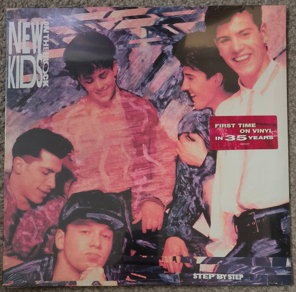 NEW KIDS ON THE BLOCK - STEP BY STEP : 35TH ANNIVERSARY EDITION - LP