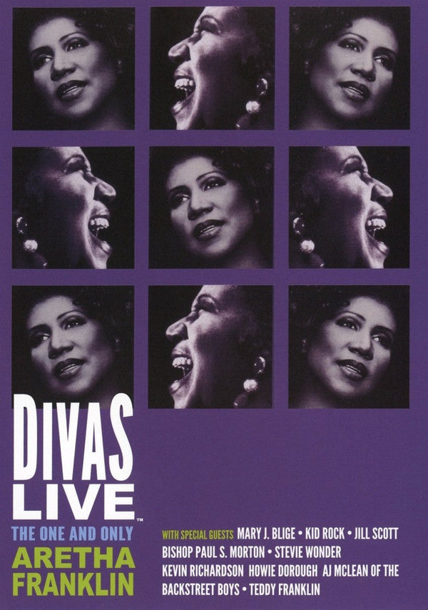 FRANKLIN, ARETHA - DIVAS LIVE - DVD
