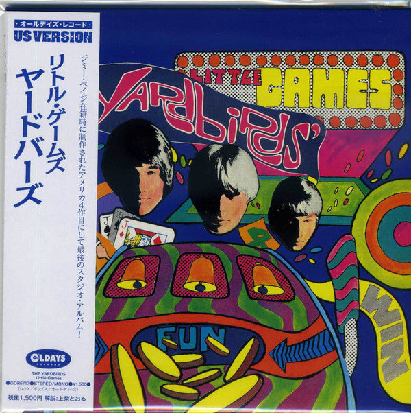 YARDBIRDS - LITTLE GAMES + 5 BONUS : JAPANESE CARD S - CD