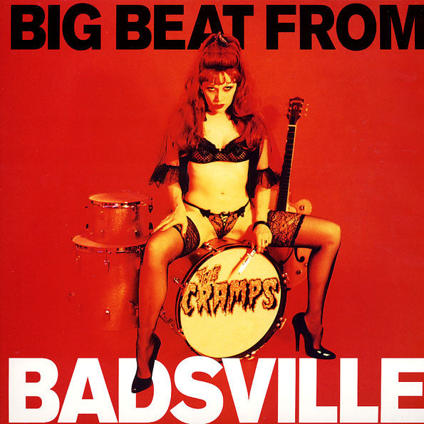 CRAMPS - BIG BEAT FROM BADSVILLE : LINEN COLOURED - LP