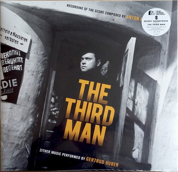 THIRD MAN (1949) - SOUNDTRACK : OFFICIAL RED VINYL - LP